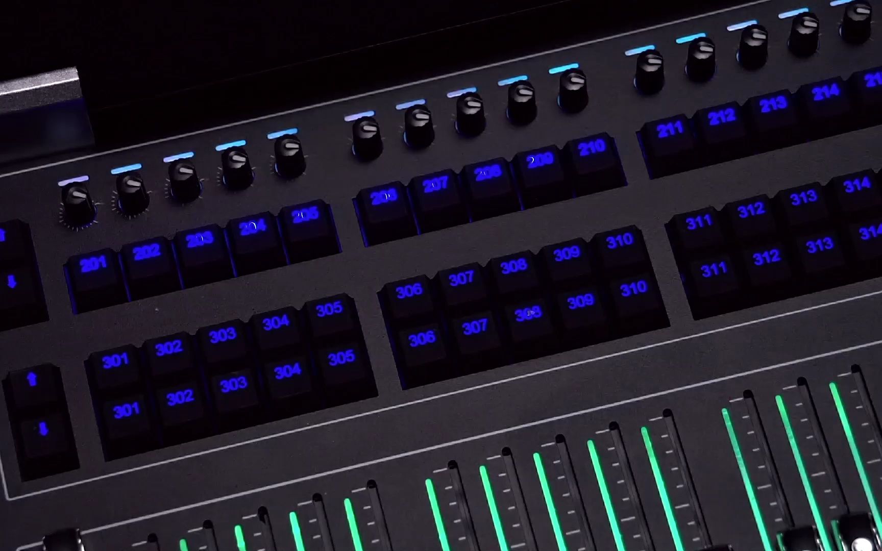 明静灯光 金刚控台baton6616触摸控台第五章 场景步编辑