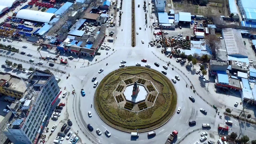 涡阳老子牛航拍