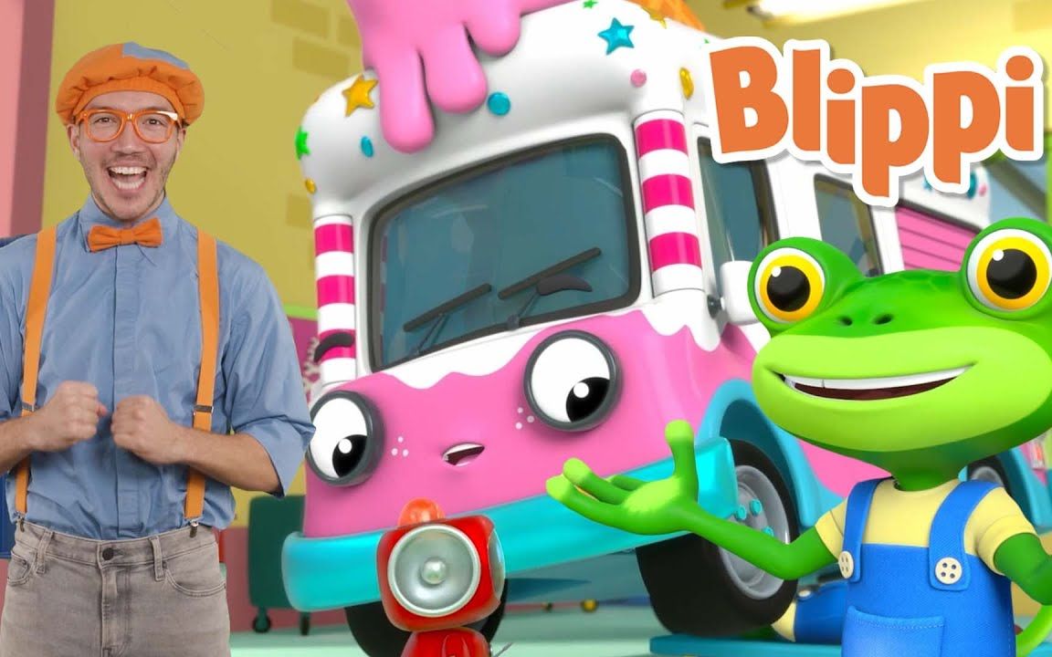 [图]【Blippi】Transportation Song