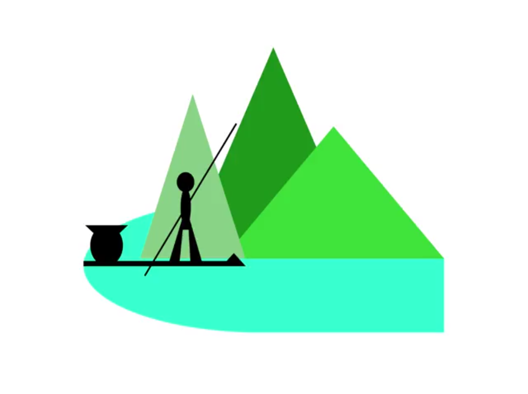 旅游logo设计 — 阳朔竹筏漂流_哔哩哔哩_bilibili