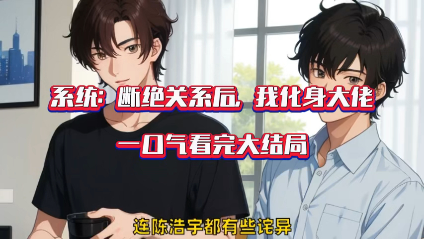 新书上架&《系统:断绝关系后,我化身大佬》陈凡小说推荐!