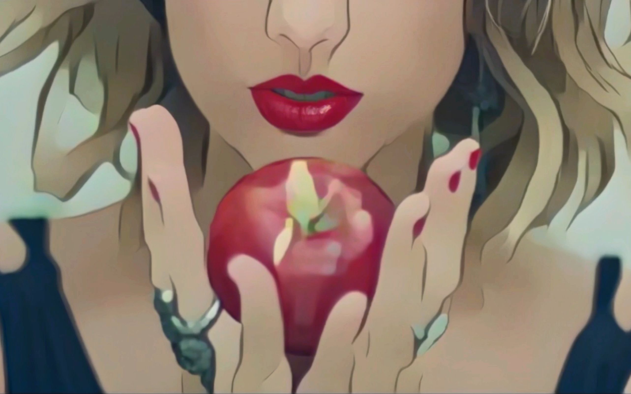 【4k动画版】霉霉《blank space》taylor swift(第58届格莱美提名歌曲