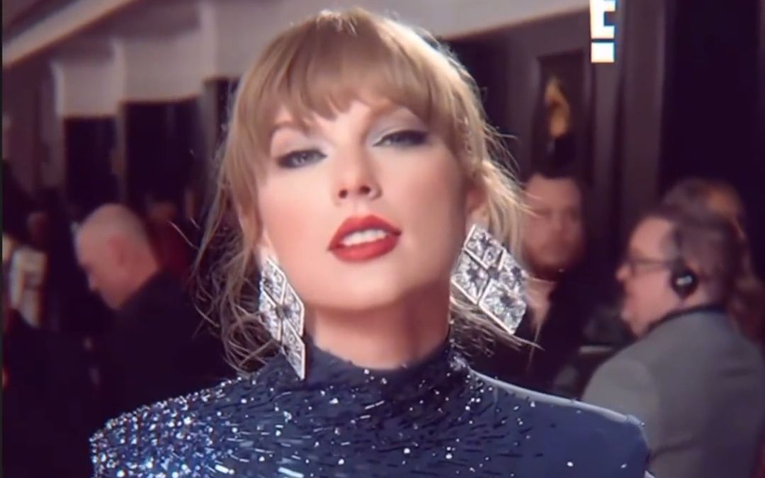 泰勒斯2023格萊美現場特寫 taylorswift taylor黴黴 格萊美慢鏡頭