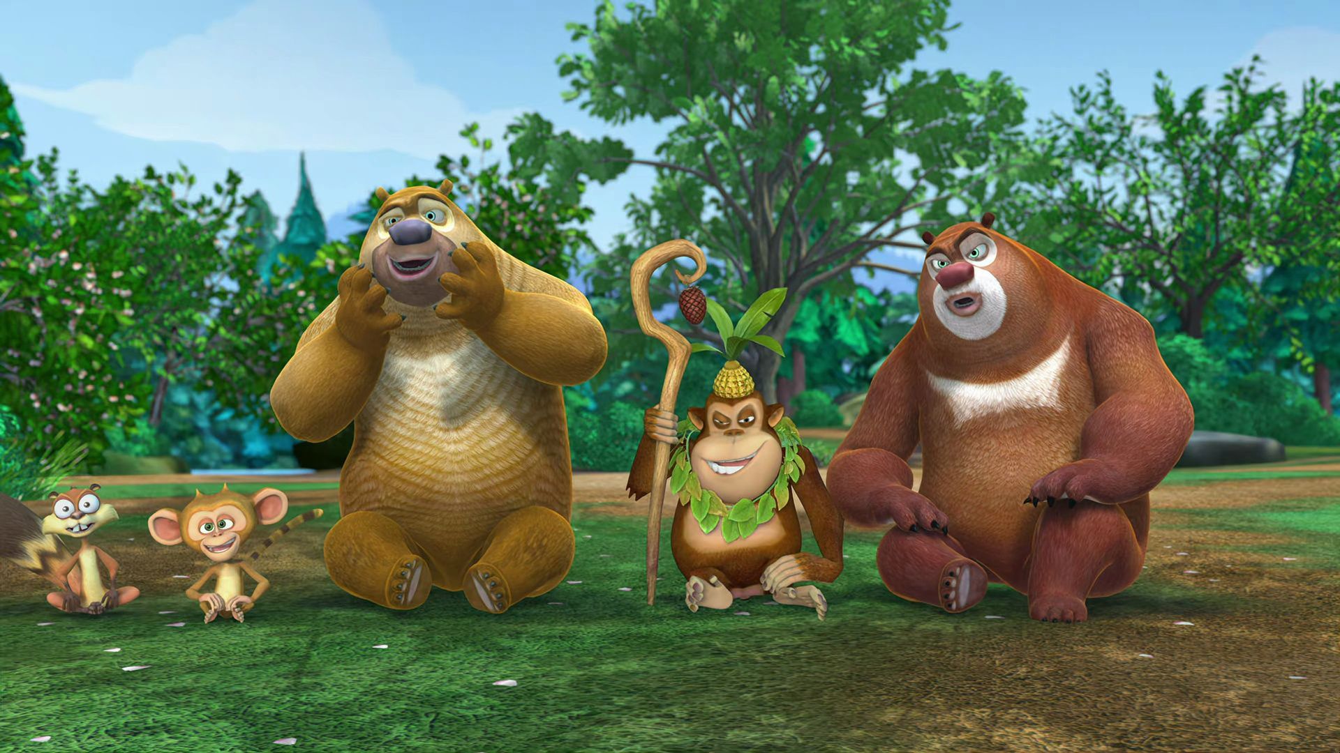 【熊出没之春日对对碰】01 赏花大会