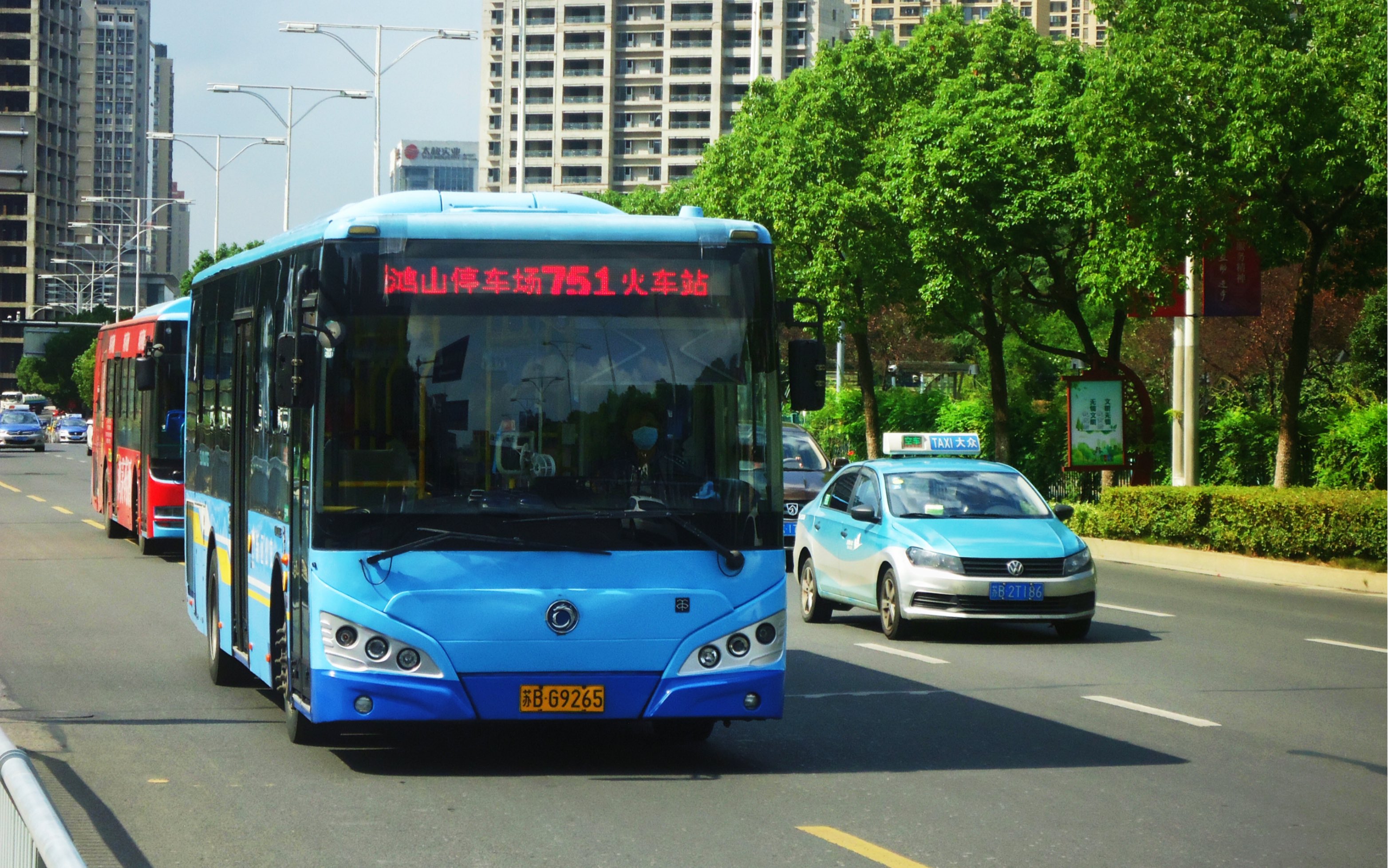 查不到信号的车仅在两条线路活跃无锡新区公交751路申龙slk6109uld5