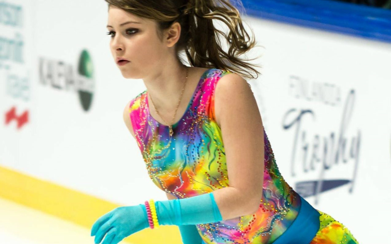 yulia lipnitskaya - finlandia trophy 2015 - sp