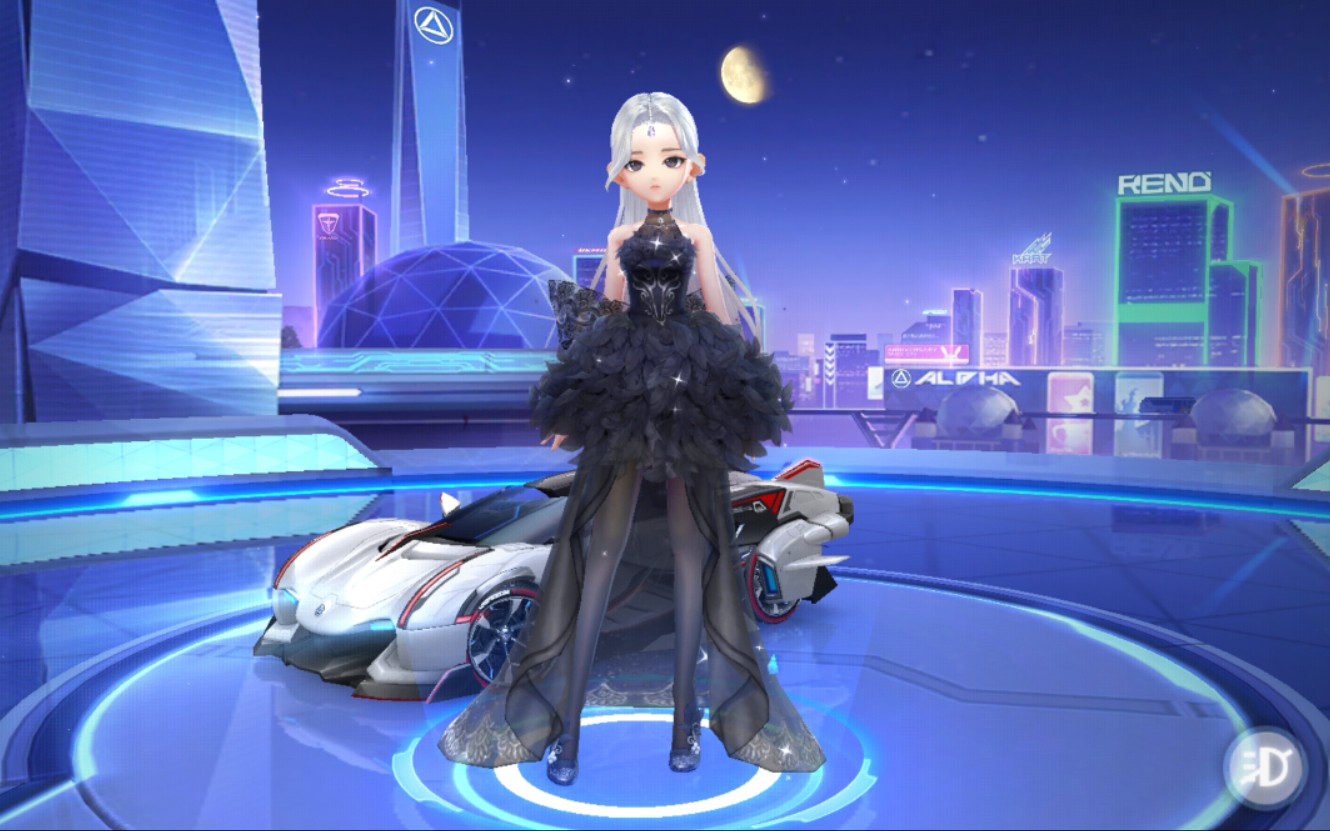 2020年,qq飞车暗夜黑羽礼盒试水,综合b站几个视频几率后微氪,几率很大