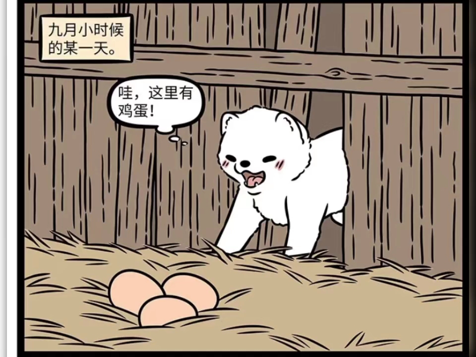 小时候的九月好可爱#非人哉