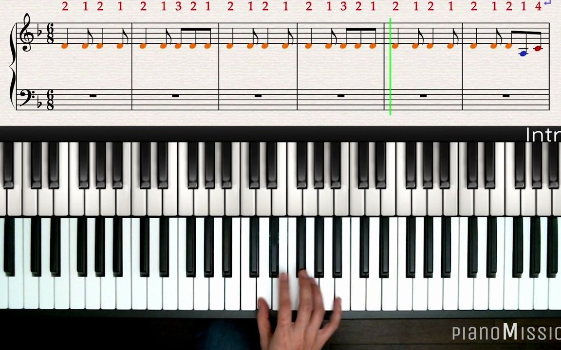 [图](Real Piano Tutorial) HE_S A PIRATE_pirates of the Caribbean with sheets