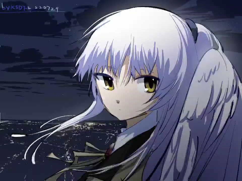 【过程】AngelBeats!同人:立华奏 自割腿肉!哔哩哔哩bilibili