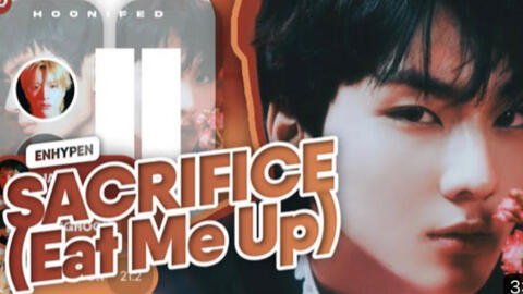 ENHYPEN <Sacrifice (Eat Me Up)> Poster