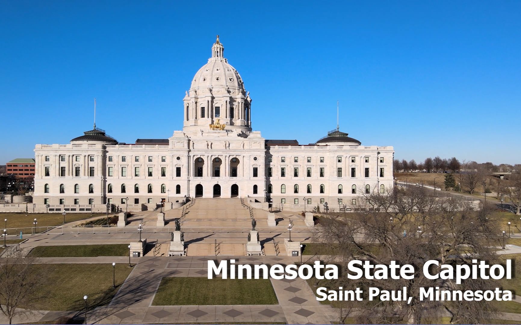 圣保罗 - 明尼苏达州议会大厦 minnesota state capitol