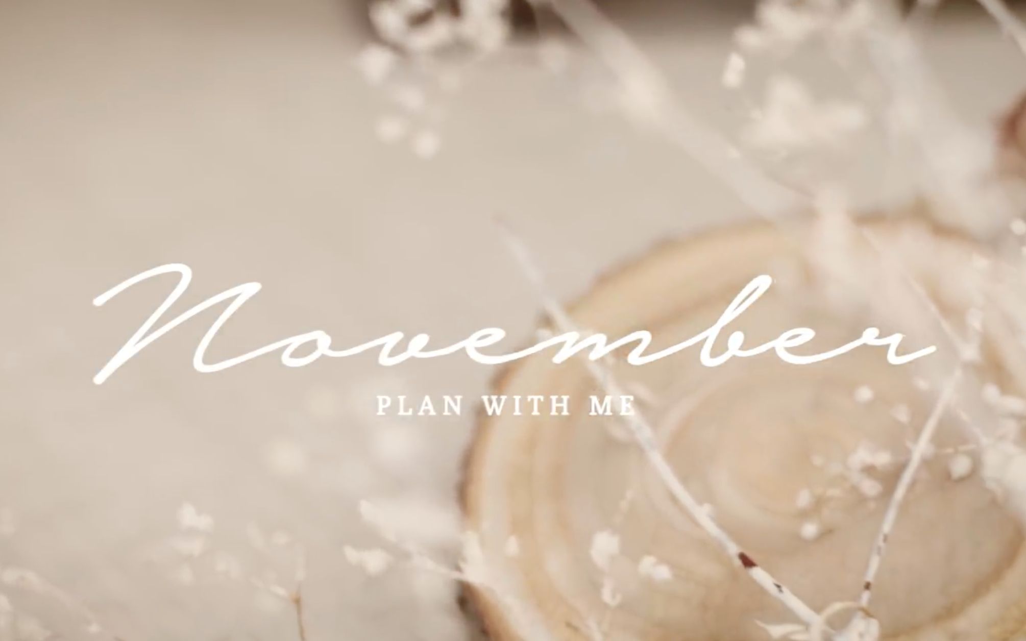 【plan with me♡November】11月精致实用手账排版欣赏|大触倾情献映哔哩哔哩bilibili