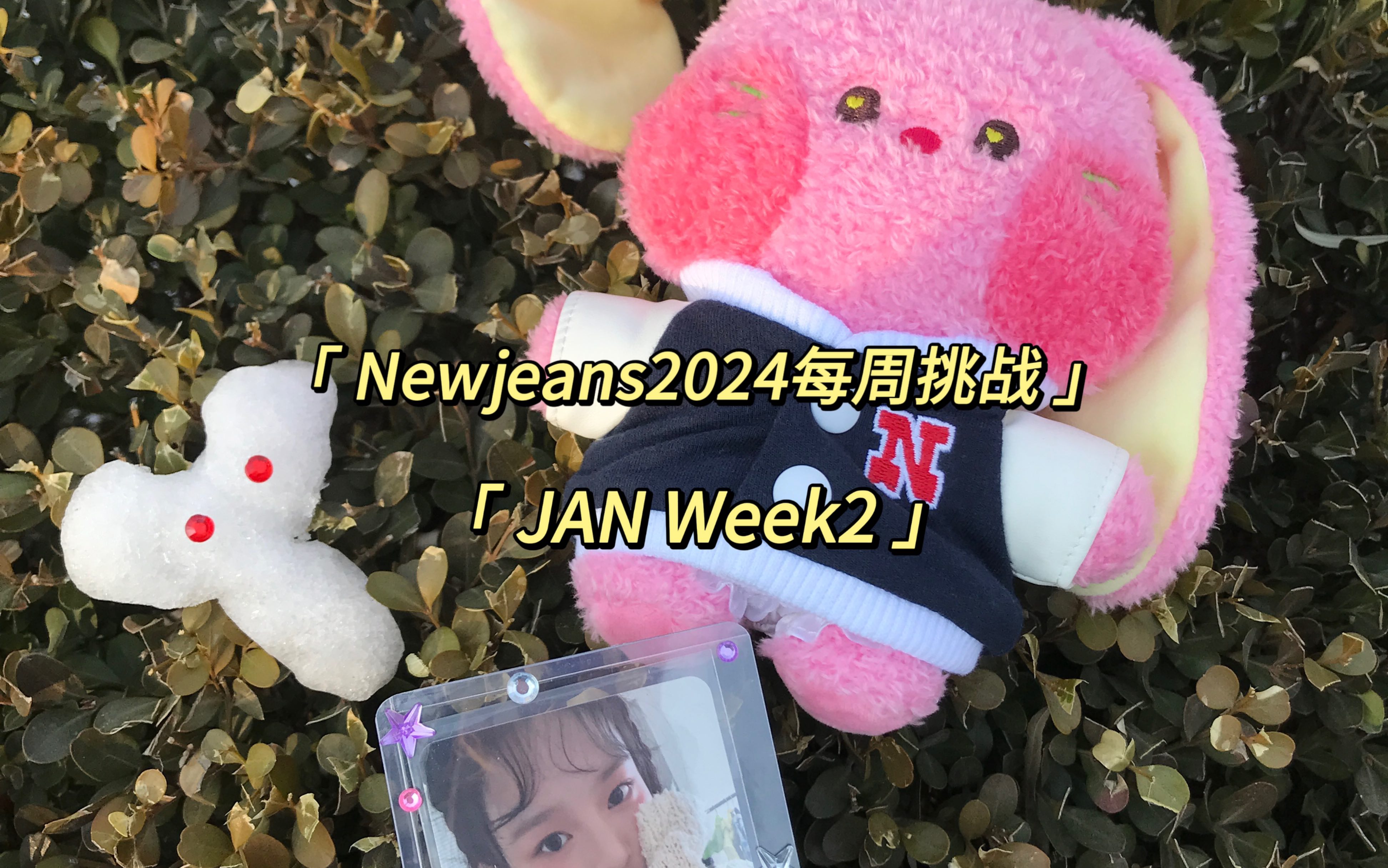 【Newjeans2024每周挑战】JAN Week2 用雪做Binky棒哔哩哔哩bilibili