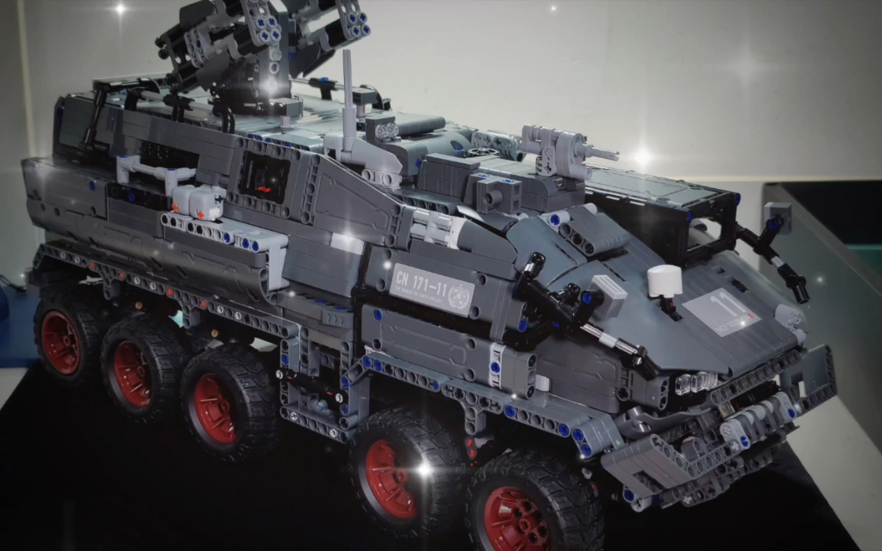 圆梦乐高女友礼物之流浪地球运兵车