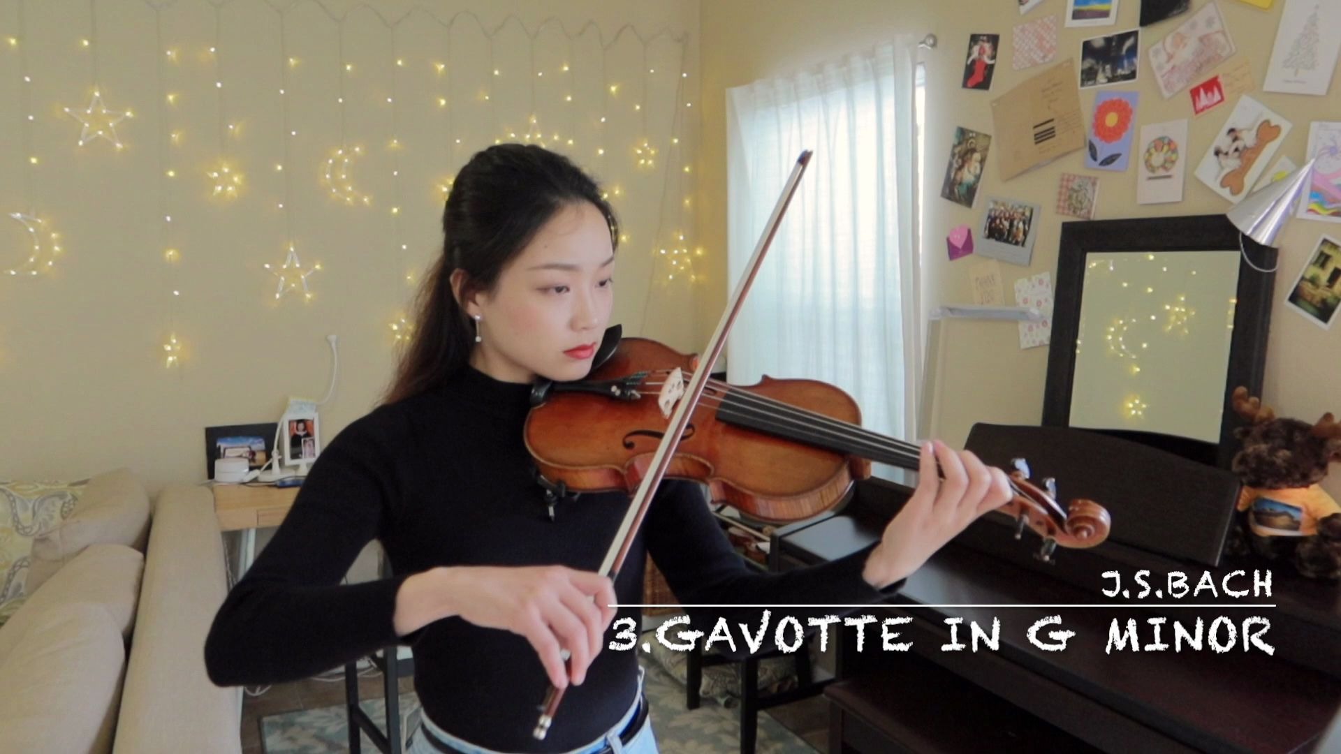 [图]G小调加沃特舞曲（巴赫）Gavotte in G Minor by J.S.Bach 独奏 | 铃木小提琴第三册