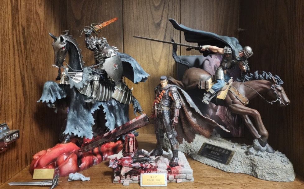 【njの模型空间】又添两员猛将,骷髅骑士与格斯双骑乘入手!