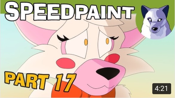 five nights at freddys(part 17) - speedpaint animation!