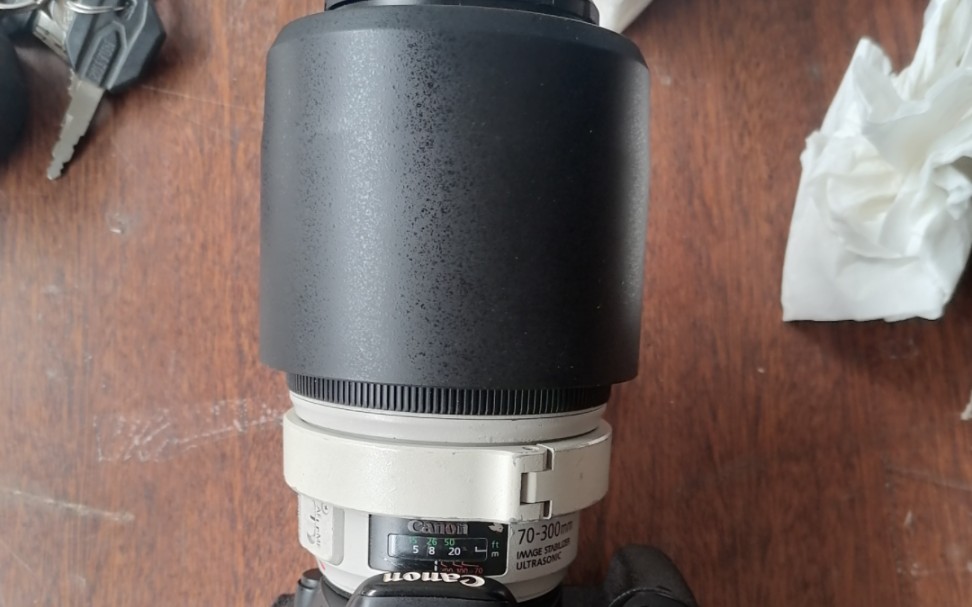 佳能ef70-300 f4-5.6l is usm胖白镜头开箱