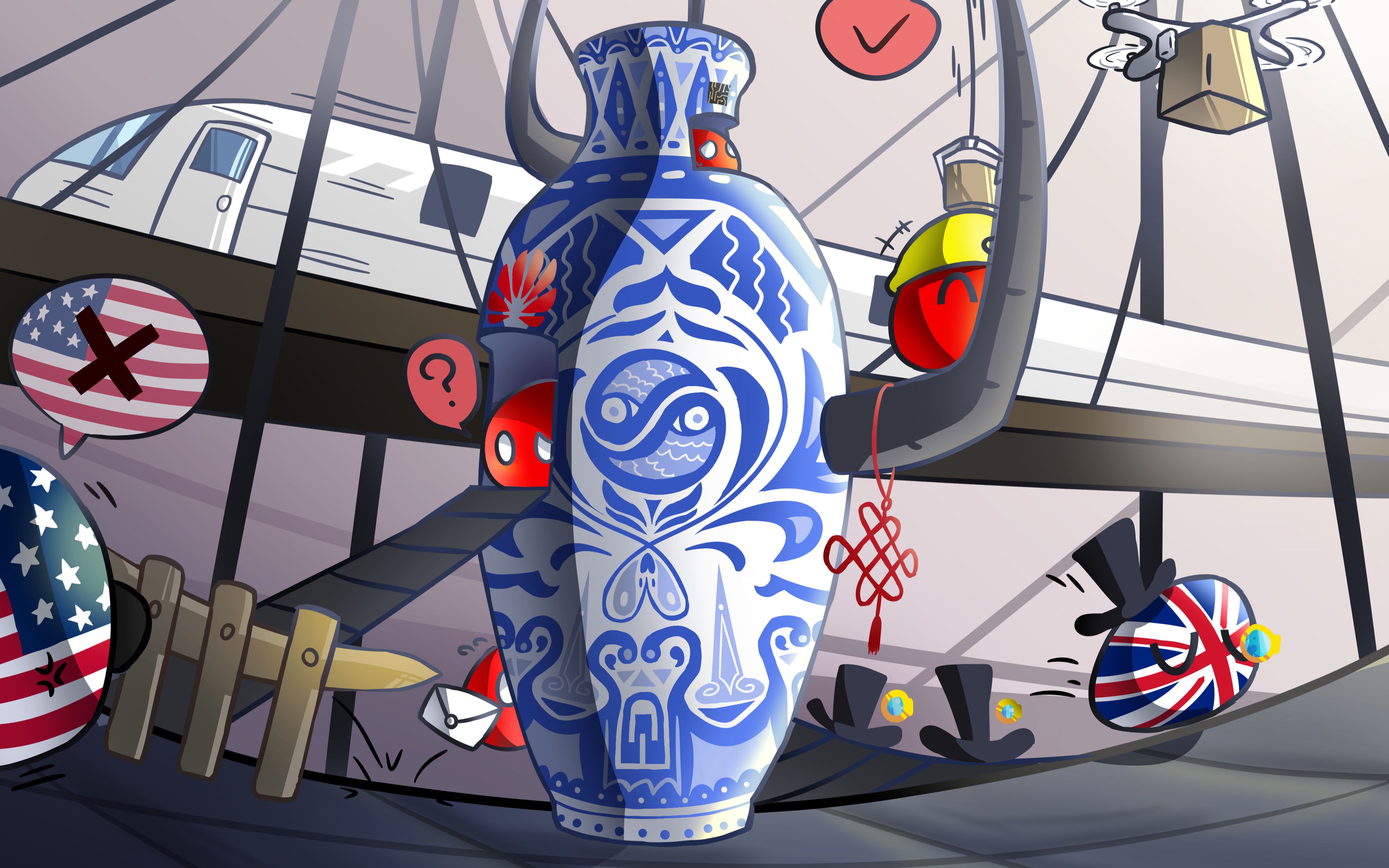 【波兰球-封面板绘过程】真·MADE IN CHINA_哔哩哔哩_bilibili