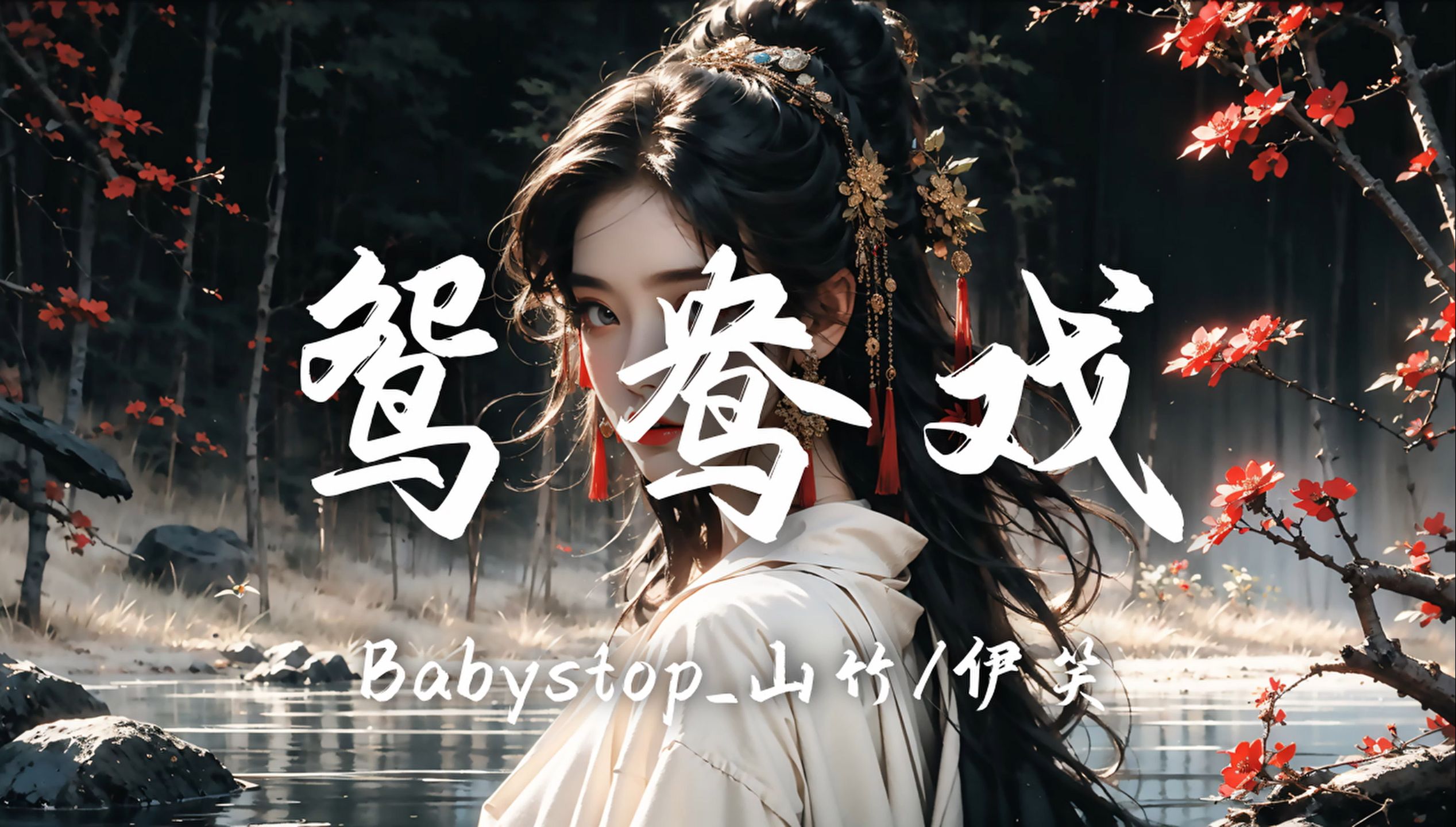 [图]【Hi-Res无损】 Babystop_山竹/伊笑《鸳鸯戏》百听不厌的古风歌曲｜歌词纯享版「哎呦小情郎你莫愁 此生只为你挽红袖」