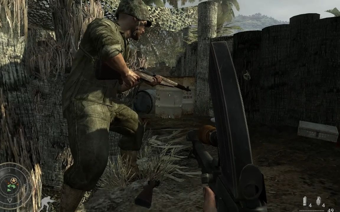 《使命召唤5战火世界》剧情模式流程攻略 原创高清通关视频 第6关