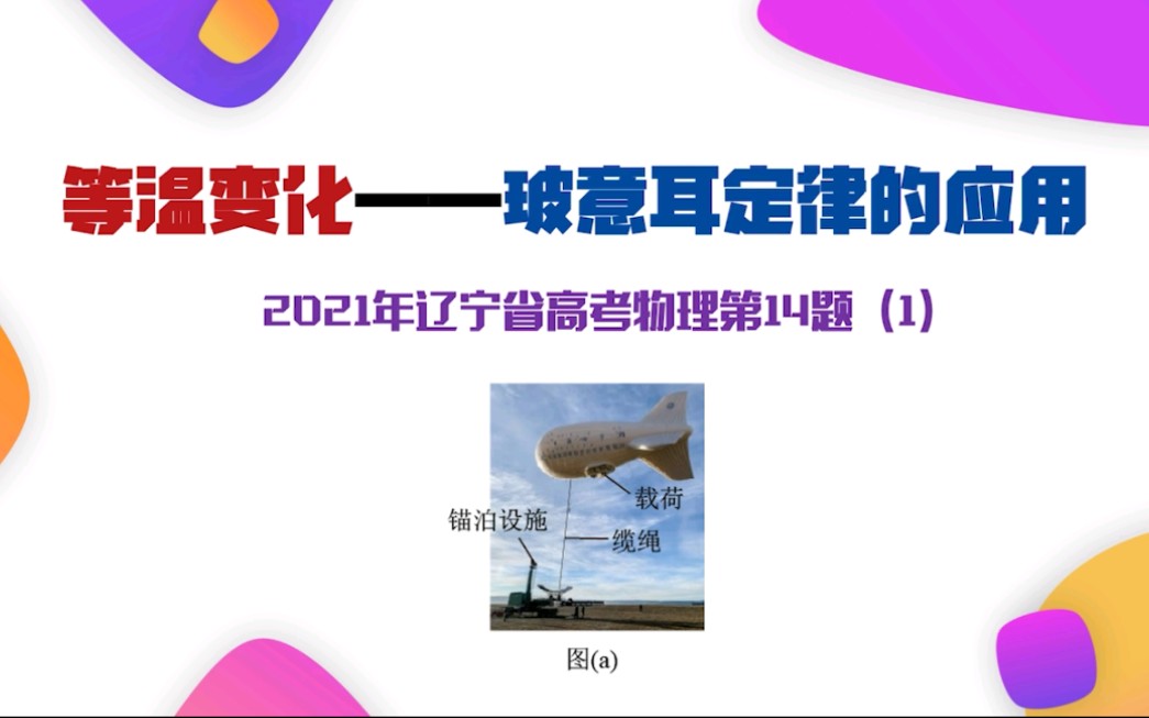 【高考物理】等温变化:玻意耳定律的应用哔哩哔哩bilibili