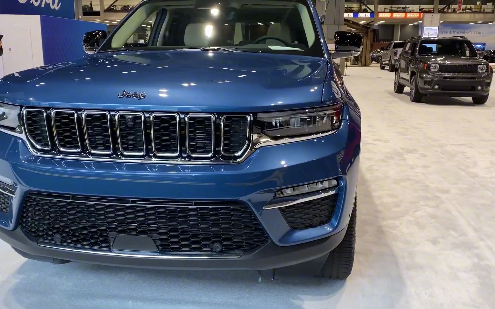 2022款吉普大切诺基 hybrid版到货,外观内饰大升级!