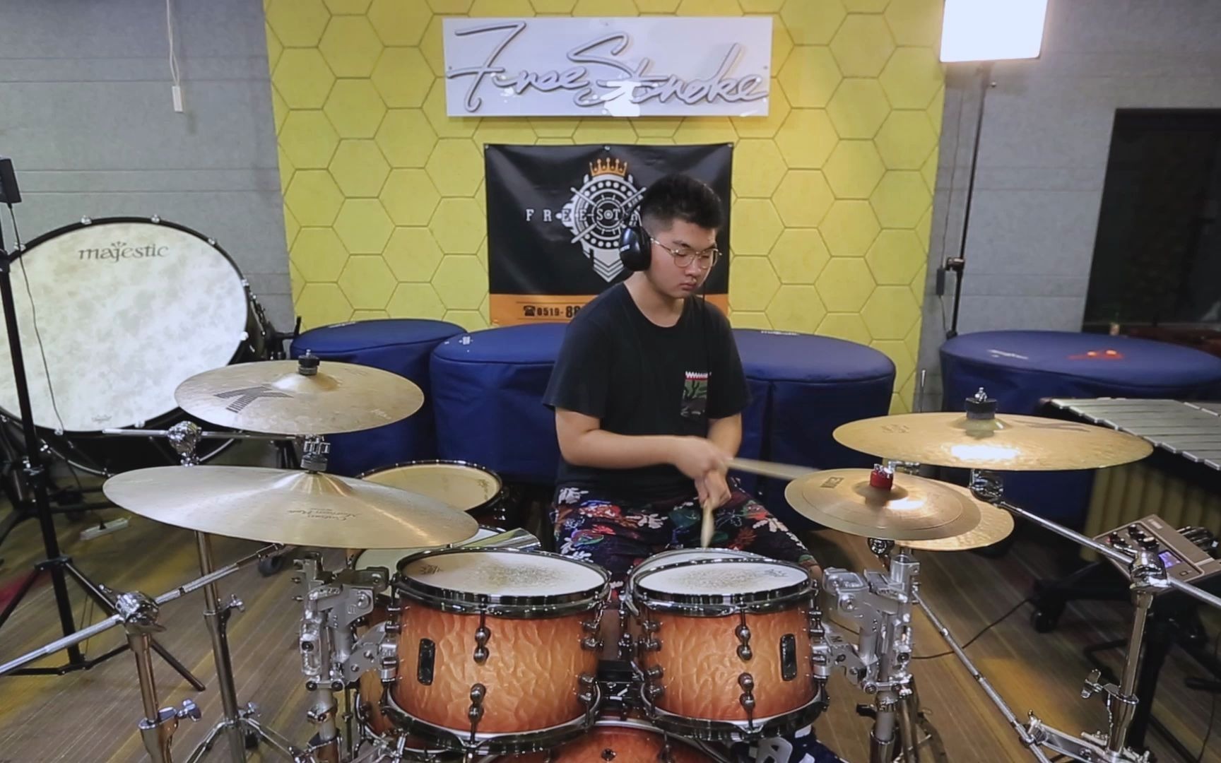 2020江苏省第二届打击乐艺术节爵士鼓少年组获奖选手陈熙元