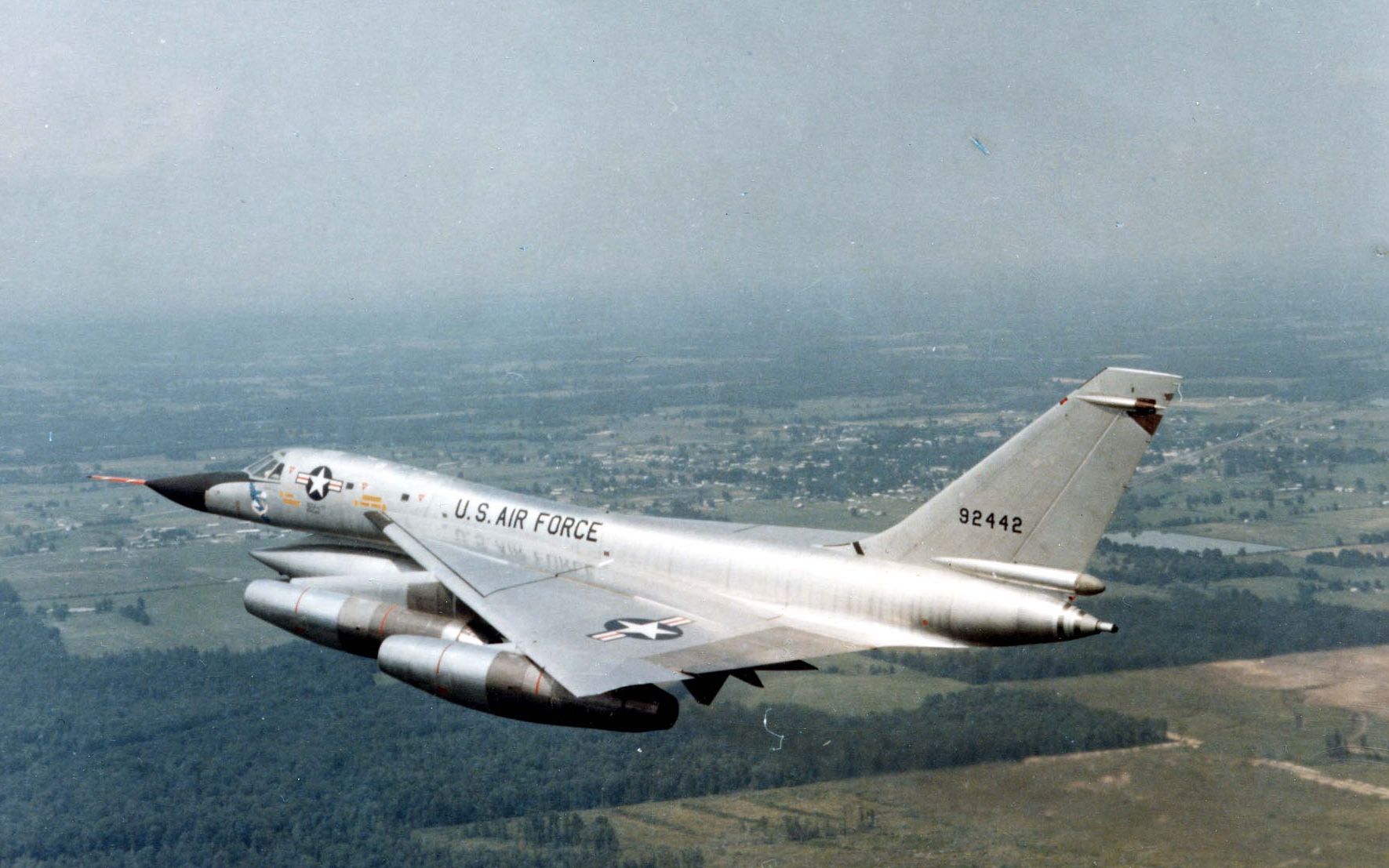 讲堂310期拥有超音速能力的轰炸机详解美军b58盗贼轰炸机