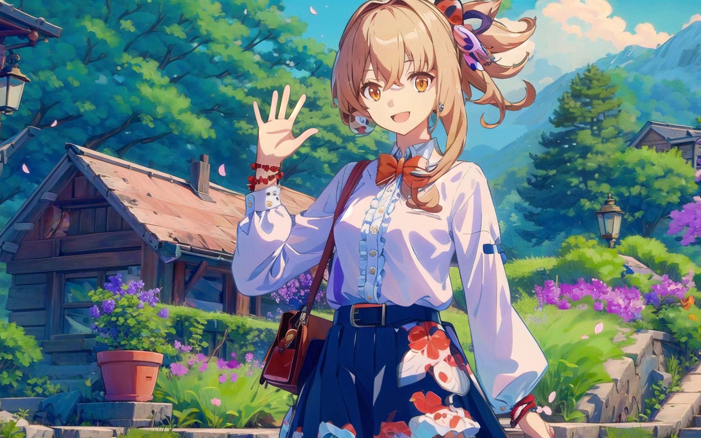 【ai翻唱/粤语】宵宫《漫步人生路》2k宵宫精美图