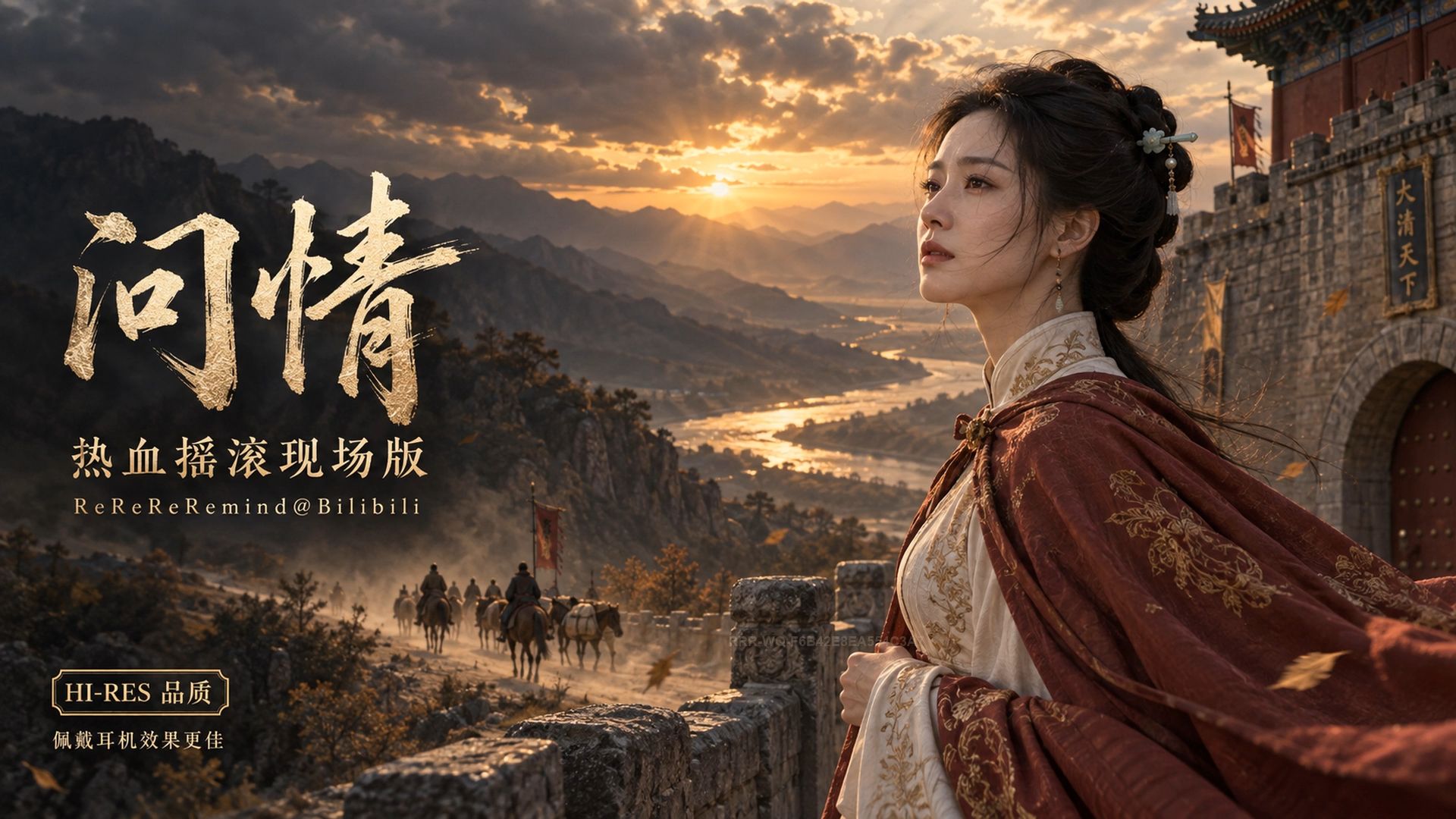 【摇滚现场】【Hi-Res】经典歌曲《问情》摇滚现场版