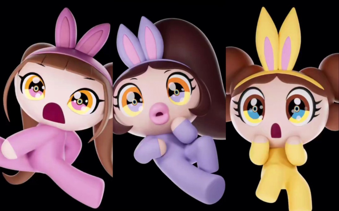 【newjeans】村上隆设计画,right now 3d建模公开!