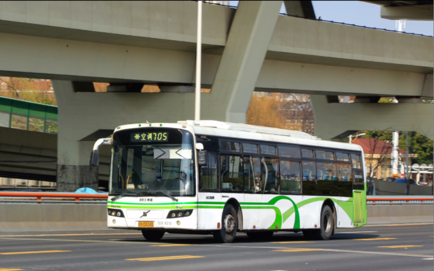 上海66路公交车图片