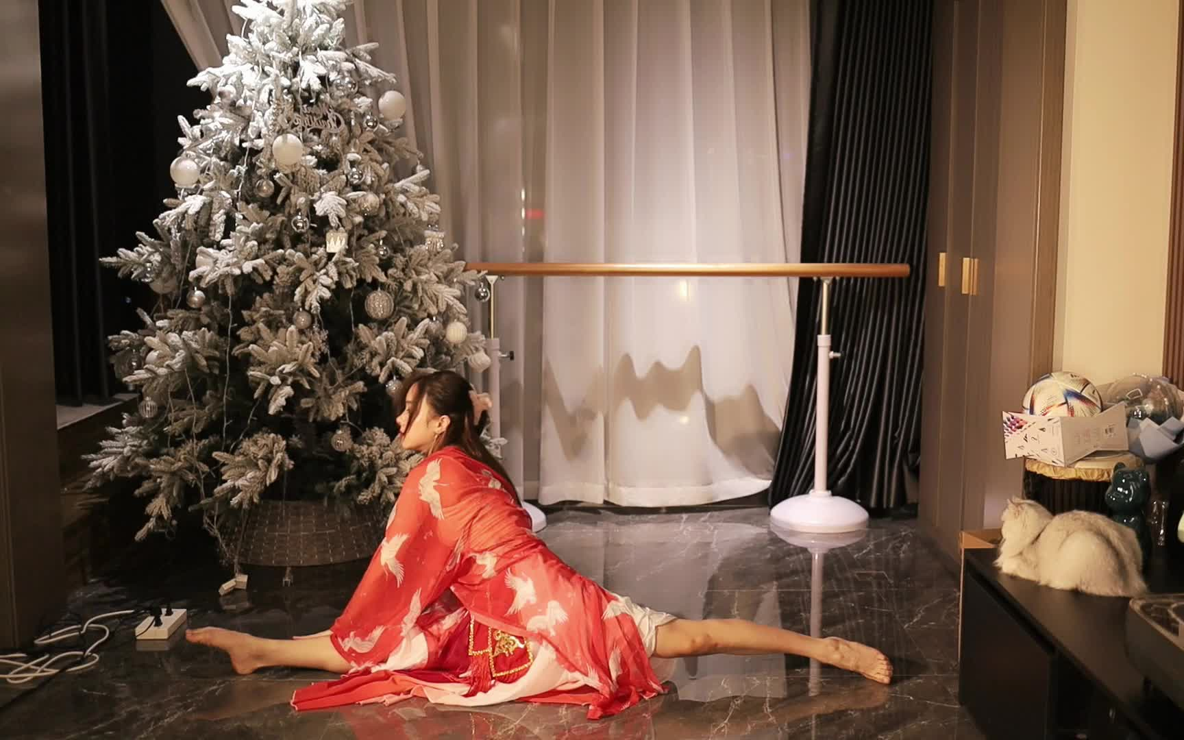 b站舞蹈美女钢管舞主播王筱沫4.4直播录像