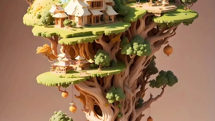 超超超好看的手办场景.