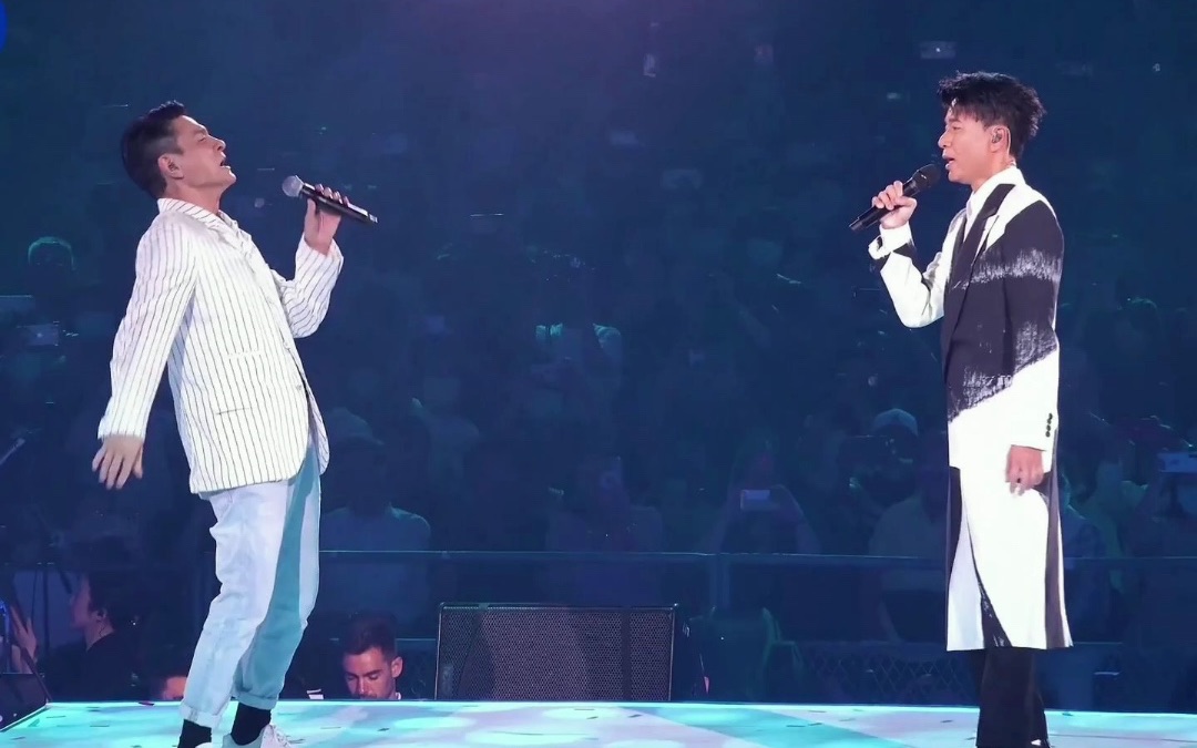 刘德华,李克勤丨消音版《如果有一天》