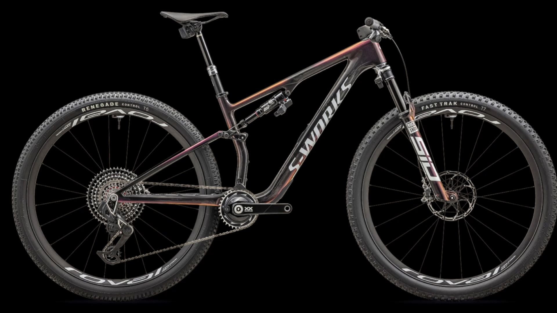 specialized闪电 s-works epic 8 碳纤维电变xc软尾山地自行车 光泽黑