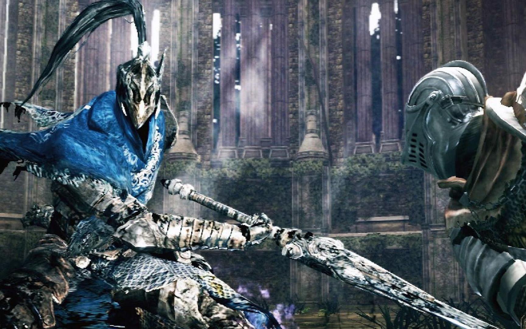 喜欢黑魂的朋友一定不要错过的boss战 狼骑士 亚尔特留斯 a大 【黑魂1