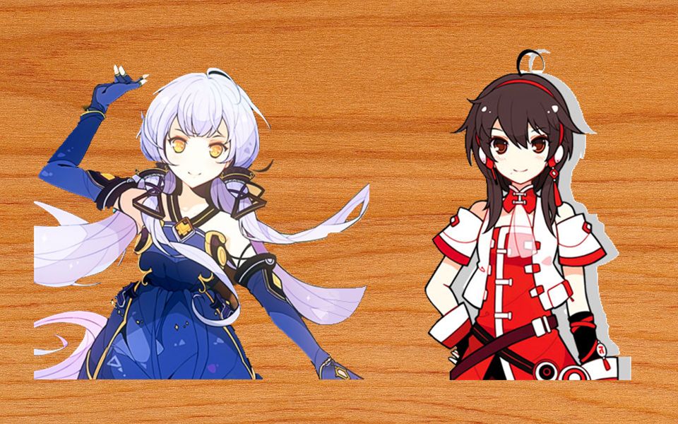 【星尘&乐正绫对唱】翻唱·梦之雨(言和demo曲) 动图 原pv付【绿色