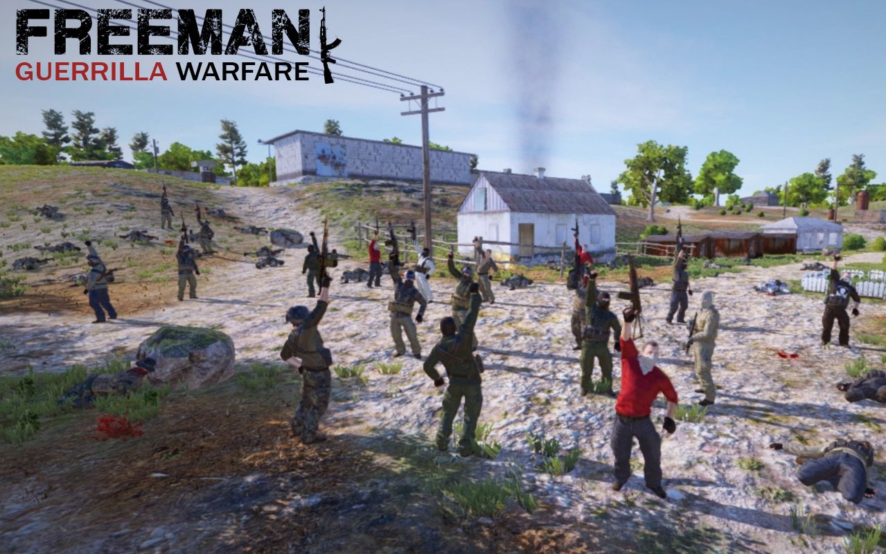 【沃芬狮】《Freeman: Guerrilla Warfare // 自由人:游击战争》龙鳞甲防弹衣GET哔哩哔哩bilibili