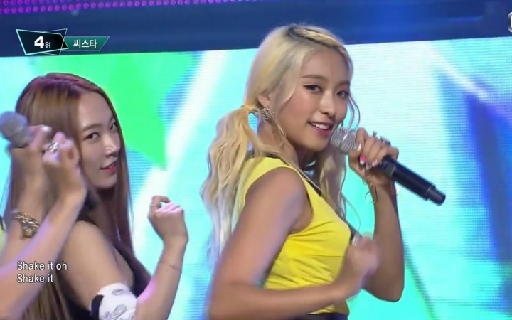 高清MV】Sistar - Shake It【150716 Mnet Japan M!Countdown