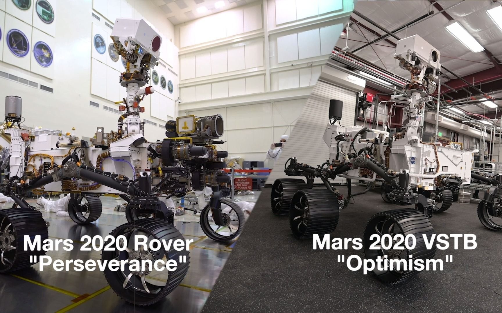 毅力号核动力火星车孪生兄弟正在地球上辛勤工作 | nasa mars 2020