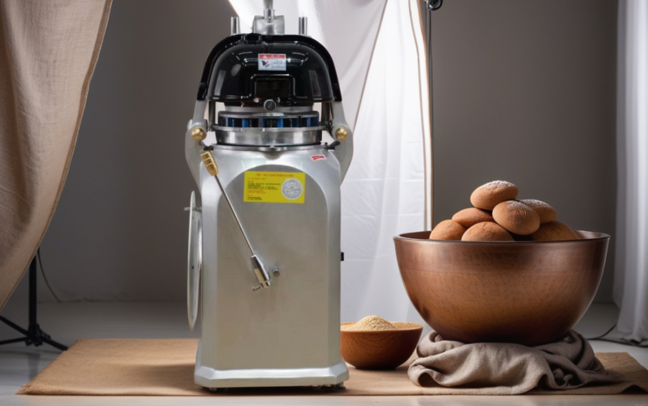 面团滚圆机 #半自动分割滚圆机 #分割滚圆机 8 个小伙子一起摆侠创