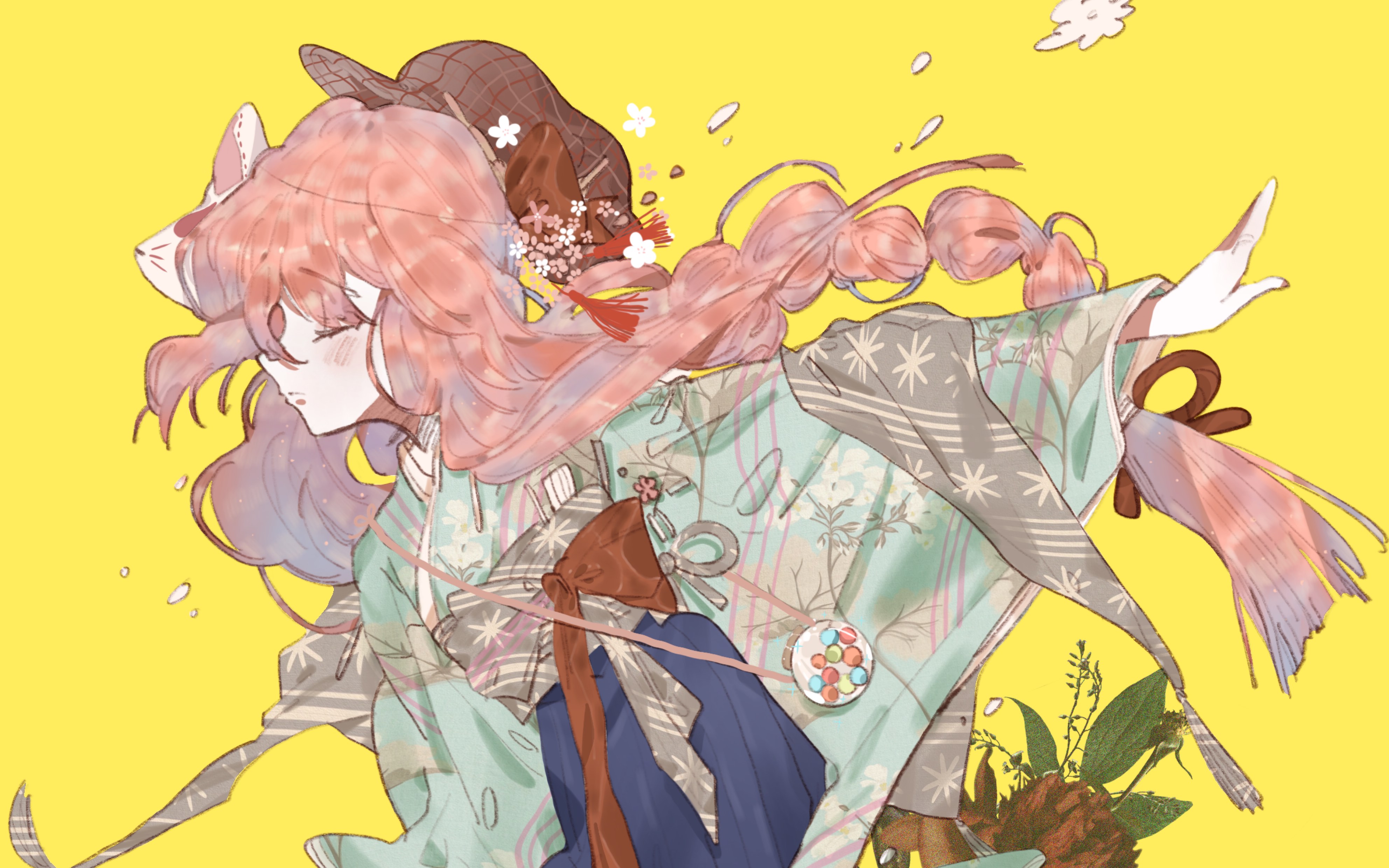 【procreate】大正浪漫