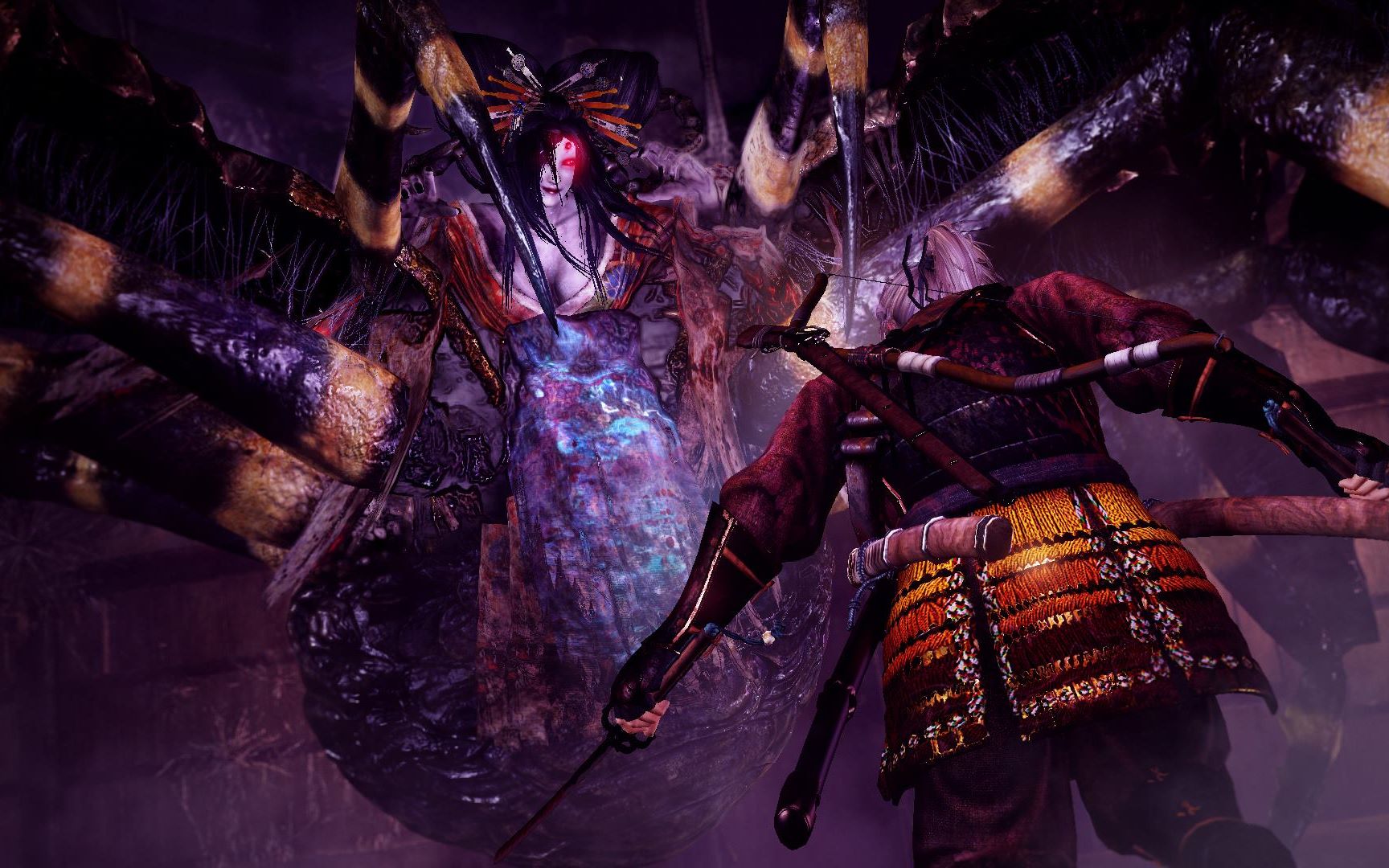 【仁王】女郎蜘蛛过关纪念【深月】《仁王》boss:女郎蜘蛛 (魔王耀变)