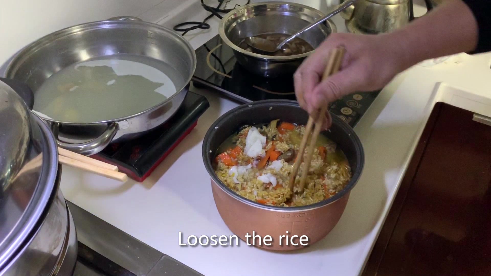 年夜饭剩菜杀手闽南咸干饭英文字幕版 how to cook minnan rice