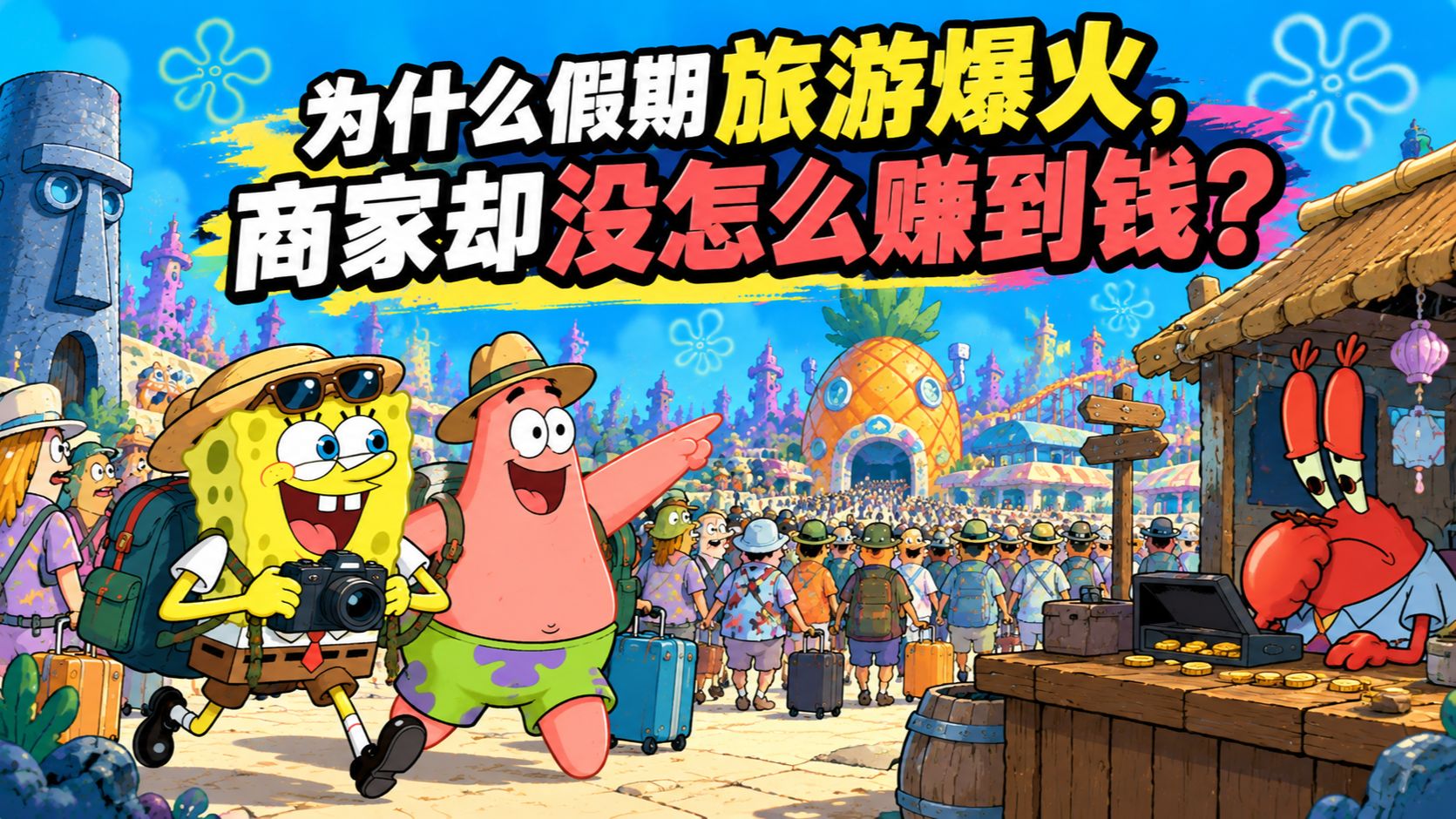为什么假期旅游爆火，商家却没怎么赚到钱？