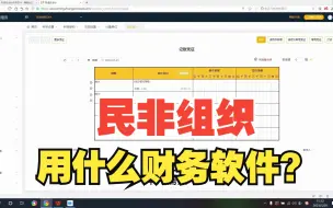 Download Video: 民非组织有哪些好用的做账软件？