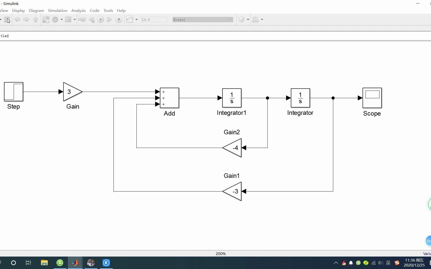 [图]simulink教程（1）-简单的电路模型建模